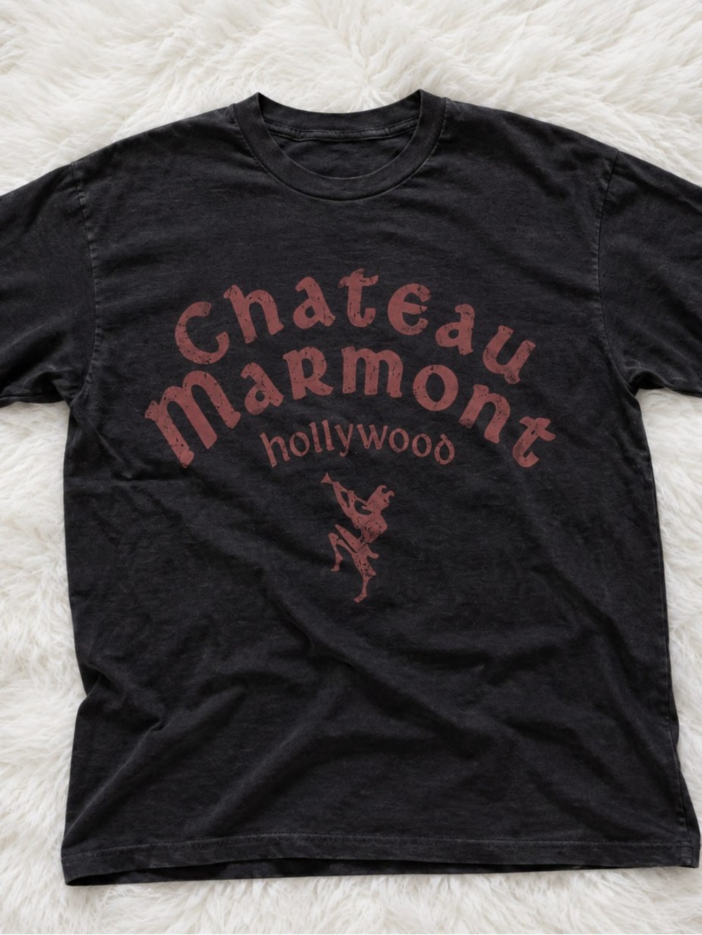 Chateau Marmont Hollywood Gildan Black Graphic Tee